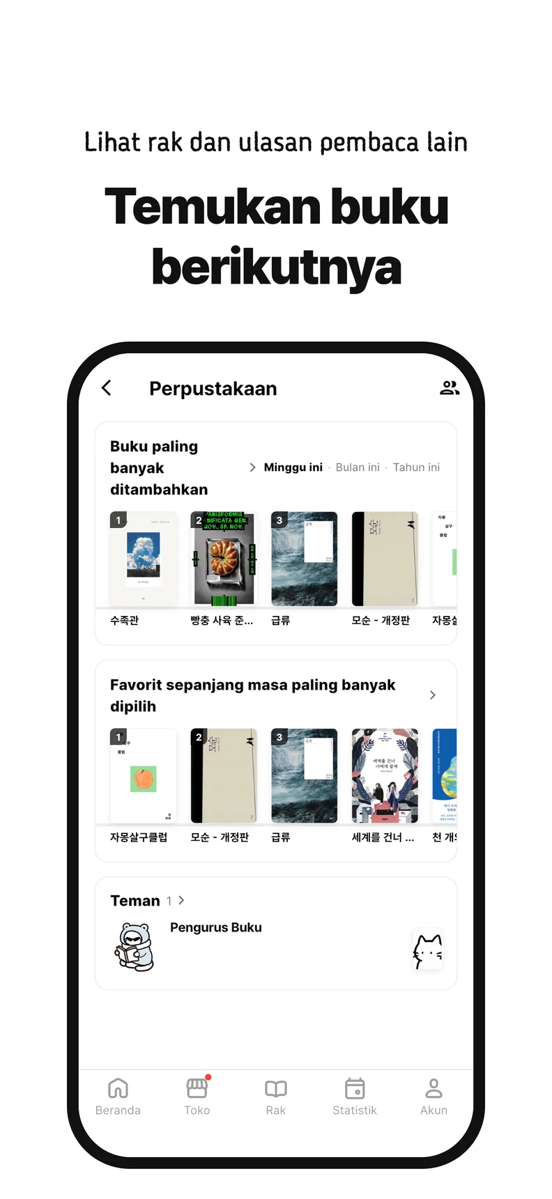 Temukan buku berikutnya. Lihat rak dan ulasan pembaca lain